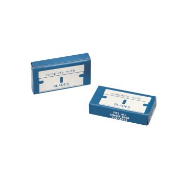 RAZOR BLADES - STAINLESS STEEL 12 PK